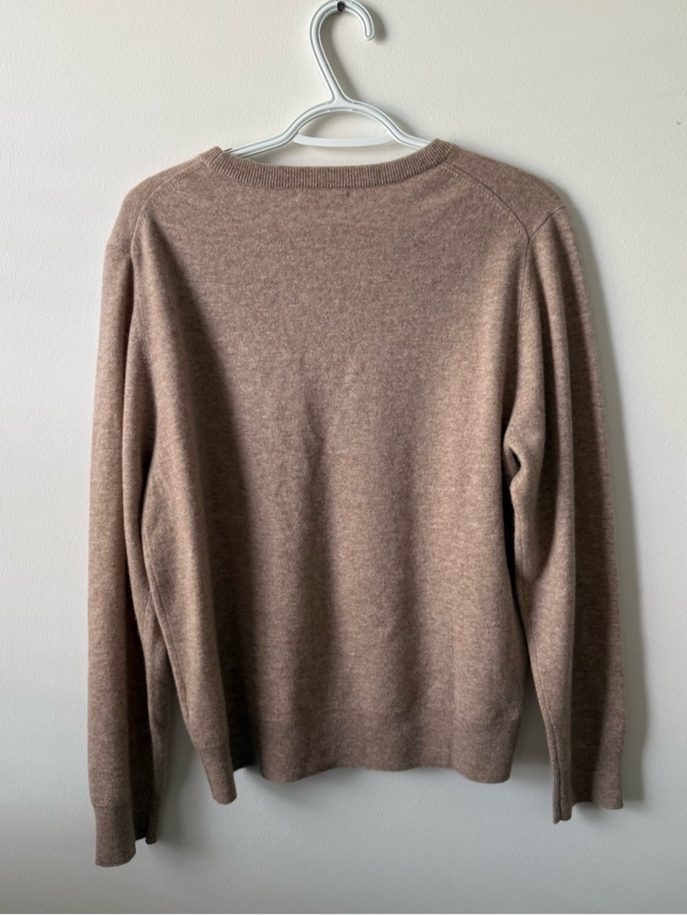 Quince Mongolian Cashmere Sweater Sz L Crewneck Preppy Soft Minimalist luxury - Picture 3 of 5